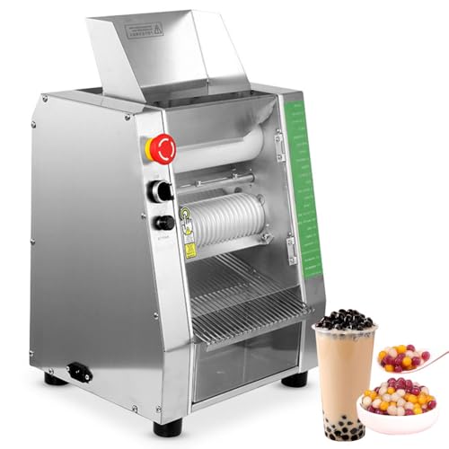 Taro Ball Maker Machine with Transparent Magnetic Door, Efficient Tapioca Pearls Cooker for Milk Tea Shops