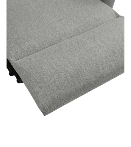 SWEET SOFA® Sillón Reclinable eléctrico Luna con Sistema Power Lift, Sillón Relax para Adultos, Elevador de Asistencia, Ajuste de Inclinación Automático, Confort y Estilo para el Hogar en Color Gris - imagen 6