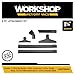WORKSHOP Wet/Dry Vacs Shop Vacuum Accessories WS17856A Locking Attachment Kit (6-pieces) for Wet Dry Vacuum Cleaners, Fits Most 1-7/8-inch Extension Wands and Hoses