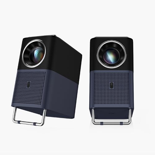 TCL A1s Proyector portátil 1080p mejorado, 600 lúmenes ISO, Google TV con Netflix con licencia, enfoque automático corrección trapezoidal, Wi-Fi Bluetooth, decodificación de vídeo 4K, audio Dolby 2x8W