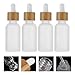 EXCEART Frascos Cuentagotas Helados 30Ml Frascos de Aceite Esencial de Vidrio Recargables...