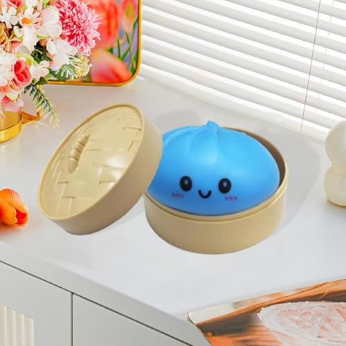Image of Dumpling Ball Cute Funny for Playing Birthday Gifts Halloween Project Blue