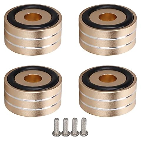 4 Piezas de Puntas de Aislamiento de Altavoz Vbestlife SP4010 Cover