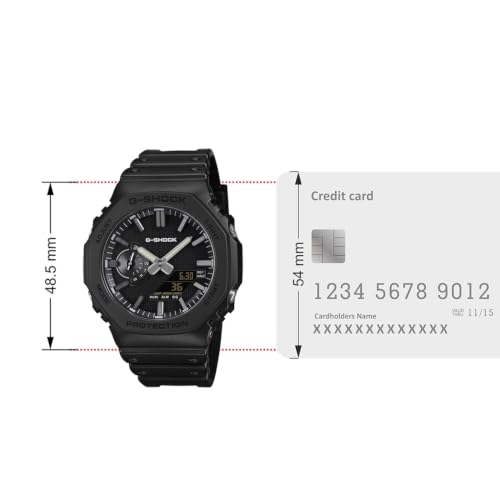 Image of Casio G-Shock GA-2100LXB-1ADR Analog-Digital Black Watch Men (G1815)