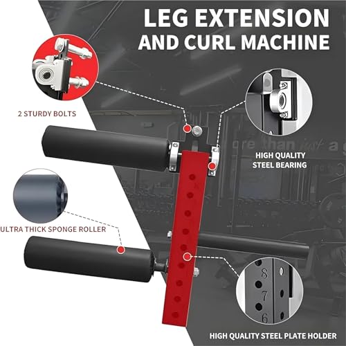 Hamstring Curl Squat Rack Attachment Leg Extension Attachment ...