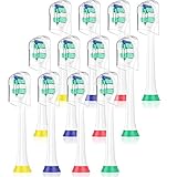 US Dupont Tynex Borste. Der Ersatzbürstenkopf verwendet US Dupont Tynex Borste als Material. Dies ist eine besondere Art von langen Borsten. Diese Länge ermöglicht es dem Bürstenkopf, die tieferen Schichten der Zähne zu reinigen, so dass die Zähne gründlich gereinigt werden können.