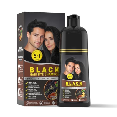 gowwim Black Hair Dye Shampoo