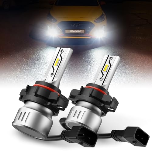 SEALIGHT 5202 LED Fog Light Bulbs, 10000LM Strong...