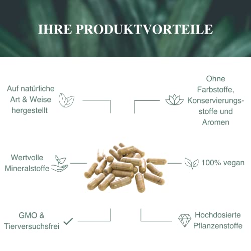 Lunatura Prosta Kapseln mit Kürbiskern & Granatapfel I Supplement mit den Mineralstoffen Selen & Zink I Prostata-Mittel… - Image 4