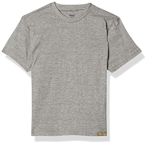 Camiseta Lisa, Tip Top, Cinza Mescla, 10