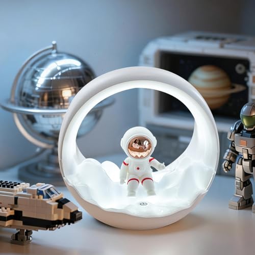 Lámpara de noche astronauta LED recargable para niños