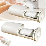 WYFCR 2PCS Reise-Seifenschale mit Deckel, Mini Seifenbox auslaufsicher, wasserdicht tragbar,...