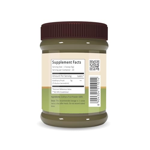Image of Natural Gokhru 100g Powder For Rejuvenation