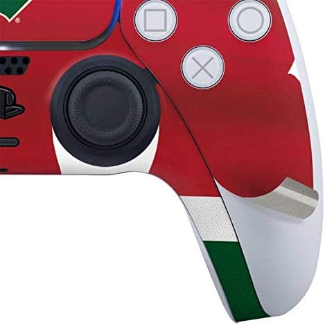 Skinit Decal Gaming Skin Compatible with PS5 Bundle - Officially Licensed NHL Minnesota Wild Jersey Design