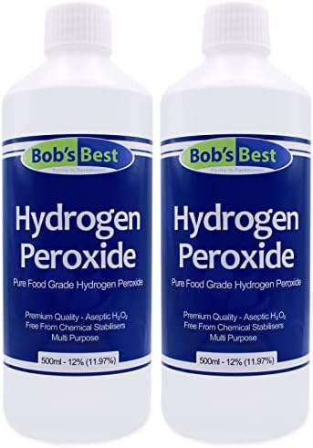 Food Grade Hydrogen Peroxide 12% (11.97%) Strength - 1 Litre