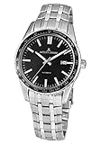 a-one sports management  Jacques Lemans Herren-Uhren Analog Automatik One Size Schwarz 32016520