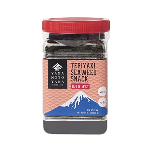 Yama Moto Yama Teriyaki Nori Seaweed Hot And Spicy, 0.7 Ounce #TOP23