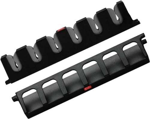 Angelrutenhalter Aus Holz - Wandmontage Für 5 Ruten Bis 3,8cm Durchmesser