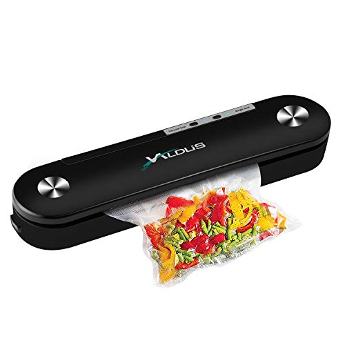 Valdus Food Vacuum Sealer Machine with 20pcs Vacuum Sealing Bags for Food Automatic Food Sealer Machine for Food Storage Food Sealers Vacuum Packing Machine for Food Preservation