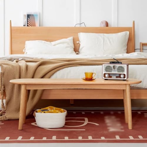 Banco de madera maciza para comedor y dormitorio 6