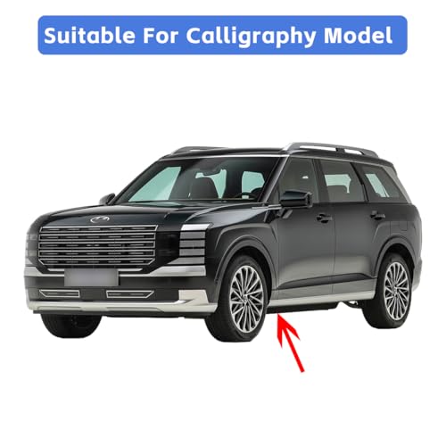 Image of Mud Flap for Hyundai 2026 Palisade Calligraphy Mud Splash Guard Front&Rear SUV Set of 4PCS Black Heavy Duty Compatible with Palisade Mudguard Exterior Accessories (Only Fit Calligraphy Model)