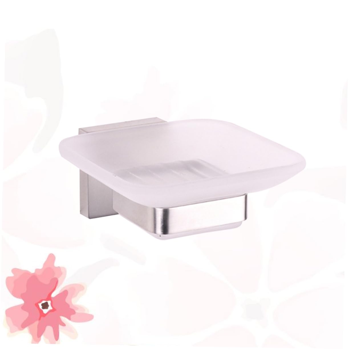CAXUSD Stainless Steel Brushed Wall Mount Soap Holder Bathroom Soap Dish Soap Tray Soap Organizer for Sponge and Soap Storage Bathroom Accessories - Image 4