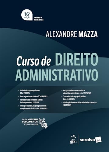 Curso de Direito Administrativo – 16ª Edição 2026