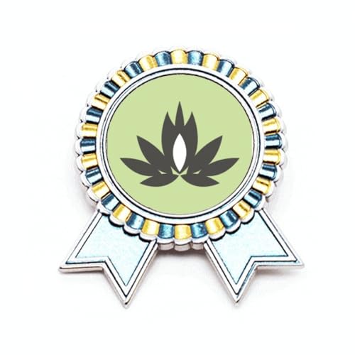 Broche en porcelaine lotus taille M habillez vos vêtements ternes sans effort