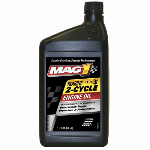 Aceite motor 2 tiempos Mag 1 Marine TC-W3 1 Quart 12 un