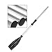 Aluminium Alloy Lightweight Ribbed Blade Kayak Paddles Boat Oars for All Types of Water Activities