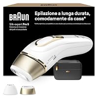 Braun Silk&middot;expert Pro 5 Epilatore Luce Pulsata, Depilatore Corpo Donna, Alternativa...