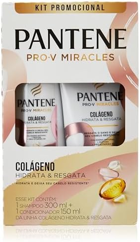 Kit Shampoo + Condicionador Pantene Colágeno