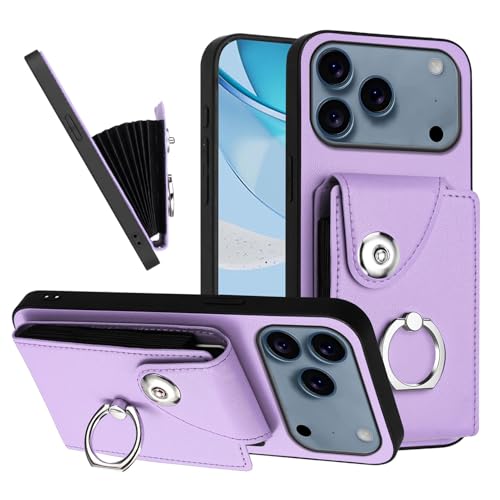 Étui portefeuille iPhone 2025 Pro Max 6.9 antichoc LEMAXELERS