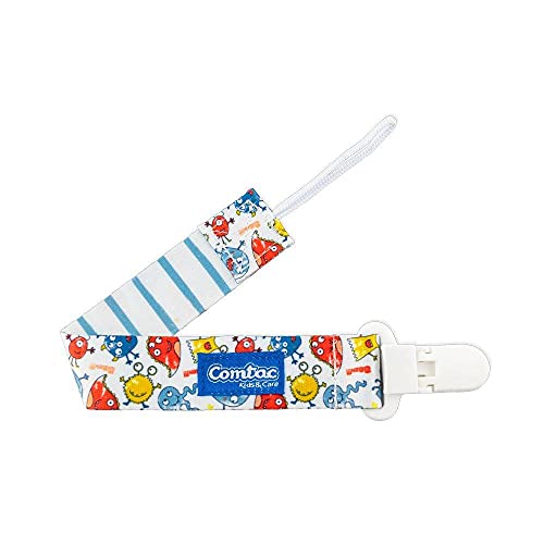 Prendedor De Chupetas Monstrinhos Comtac Kids 4433