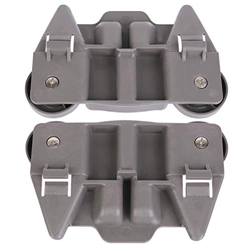 [UPGRADED] W10195417 New Replacement Part for Lower Dishwasher Wheel– Exact Fit For Whirlpool Kenmore Dishwasher - Enhanced Durability with Steel Screws - PACK OF 4 - Thumbnail 2