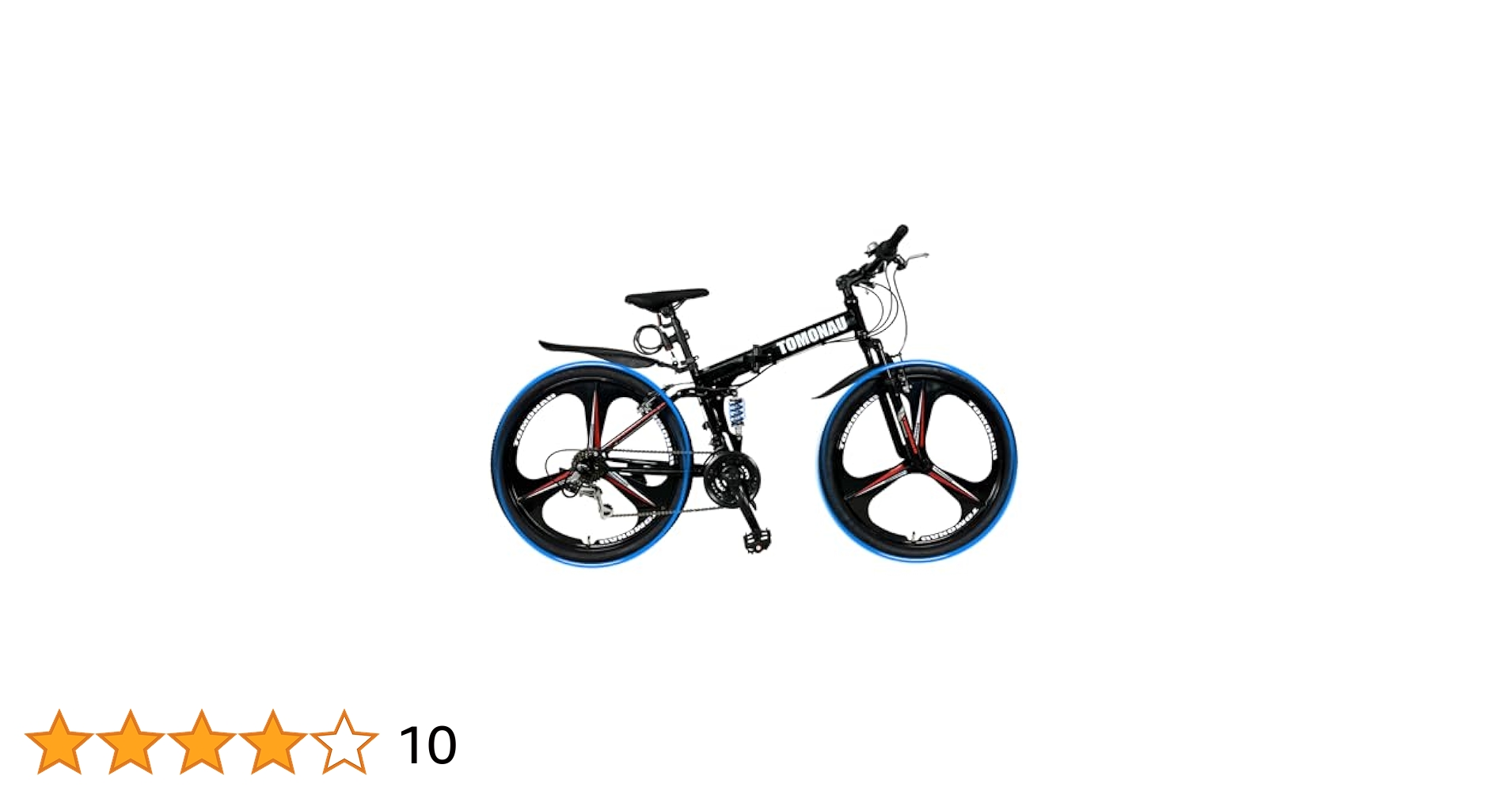 Amazon | TOMONAU 折りたたみ自転車 26インチ自転車 3本スポーク