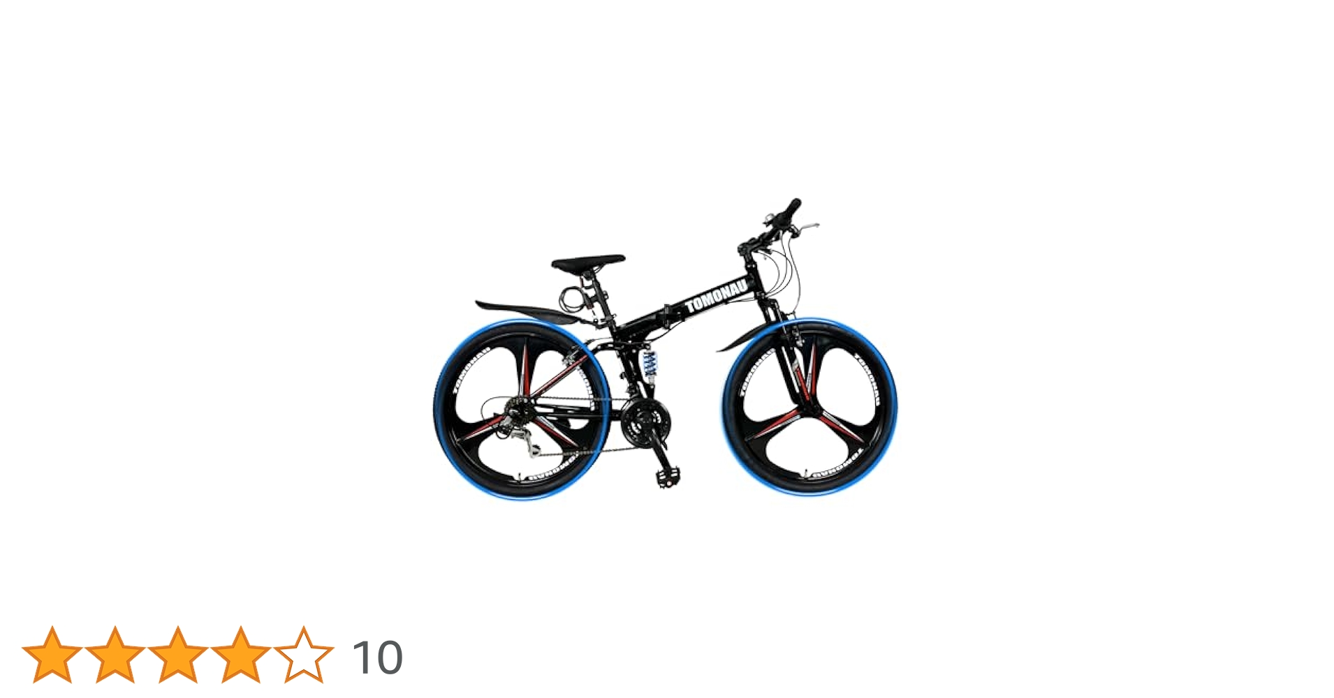 Amazon | TOMONAU 折りたたみ自転車 26インチ自転車 3本スポーク
