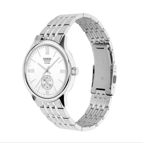 Image of Casio Enticer Men BMS-100D-7AVDF Analog Silver Watch Men (A2536)
