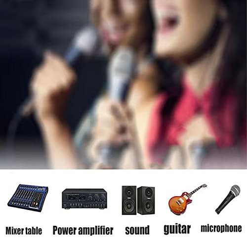 Divisor de audio 1/4 TS mono 2 piezas miniatura 5