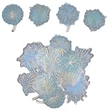 Gadpiparty 20 Blatt Scrapbooking Aufkleber Pet Selbstklebend Mit Feuerwerksdesign Romantisch Für Tagebücher Selbstgemacht Dekoration Handliches Notizbuch Zubehör