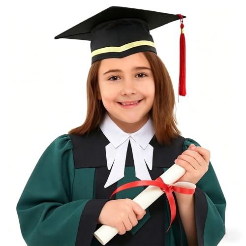 Robe de graduation avec chapeau et pompon pour cérémonie universitaire - 2