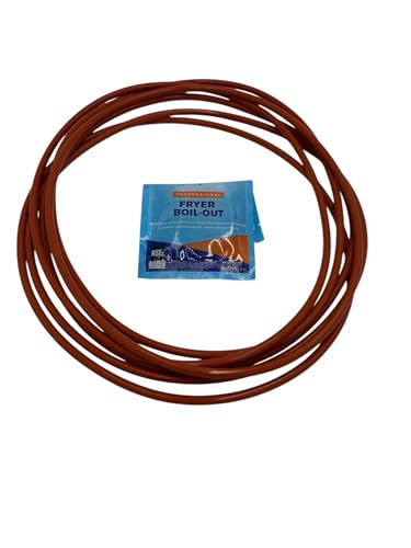 6 Pack Cover O-Rings +Cleaner Compatible for Broaster 15466 17