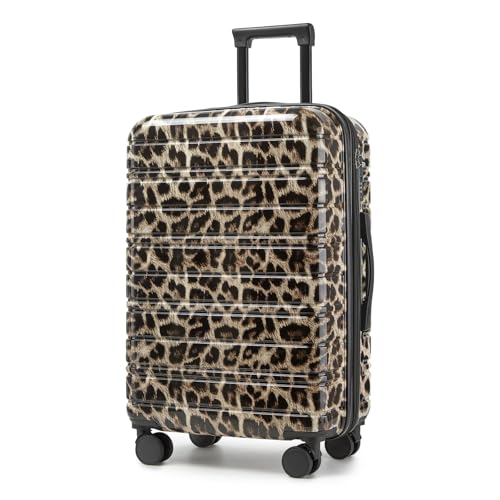 Image of LARVENDER 28 Inch Checked Luggage with Spinner Wheels