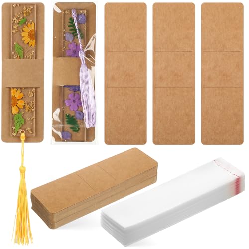Supports de marque-pages kraft pour une fête réussie et l'emballage de vos souvenirs