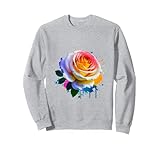 Watercolour Roses Valentines Romantic Floral Love
