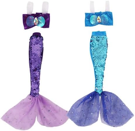 Miniatura 5 de Unicorn Element 5 piezas de ropa y accesorios de cola de sirena de 11.5 pulgadas (los muñecos no están incluidos)  Vestido de verano con cola de