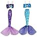 Unicorn Element 5 Pcs 11.5 Inch Girl Doll Mermaid Tail Clothes and Accessories (Dolls are Not Included) - Mermaid Tail Summer Dress, Swimsuit, Bikini