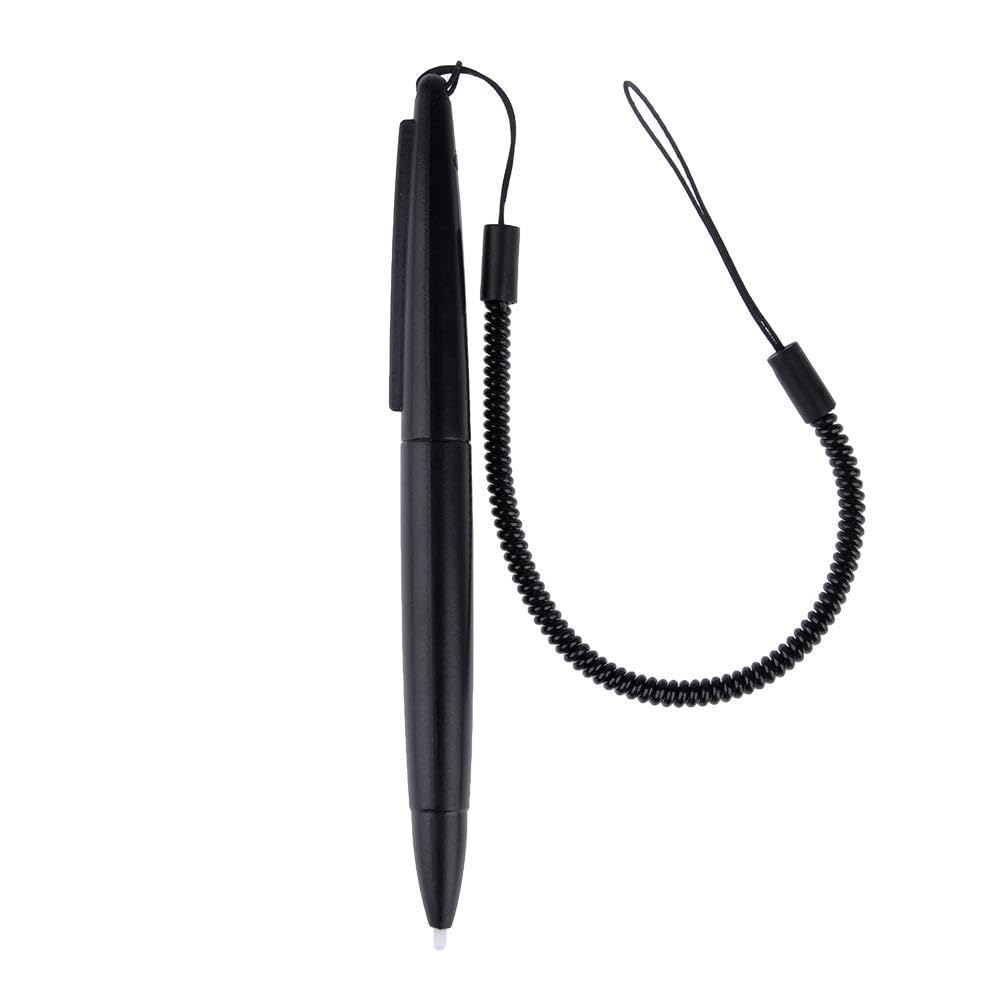 BoxWave Stylus Pen Compatible with ViewPoint Systems VPT-24UHD-MIL (23.8 in) - DirectSign Resistive Stylus, for Resistive Touchscreens Plastic Lanyard - Jet Black