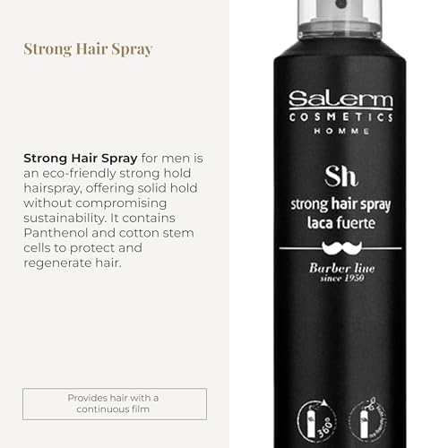 SALERM Spray Fijador Hombre 404 ml Fuerte Secado Rápido miniatura 2