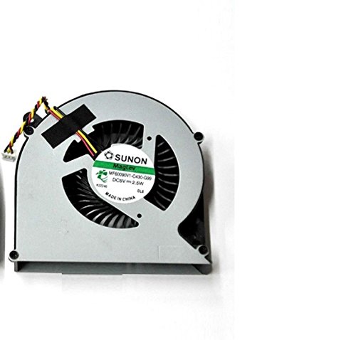 Ventilador CPU compatible con Toshiba Satellite C850 C855 C870 C875 L850 L870 MF60090V1-C450-G99